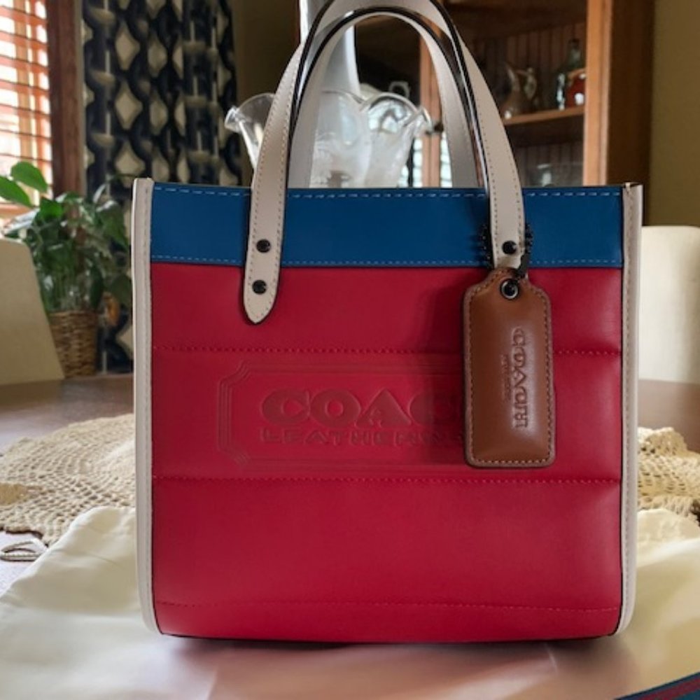 Coach Tote 22 in lambskin leather
